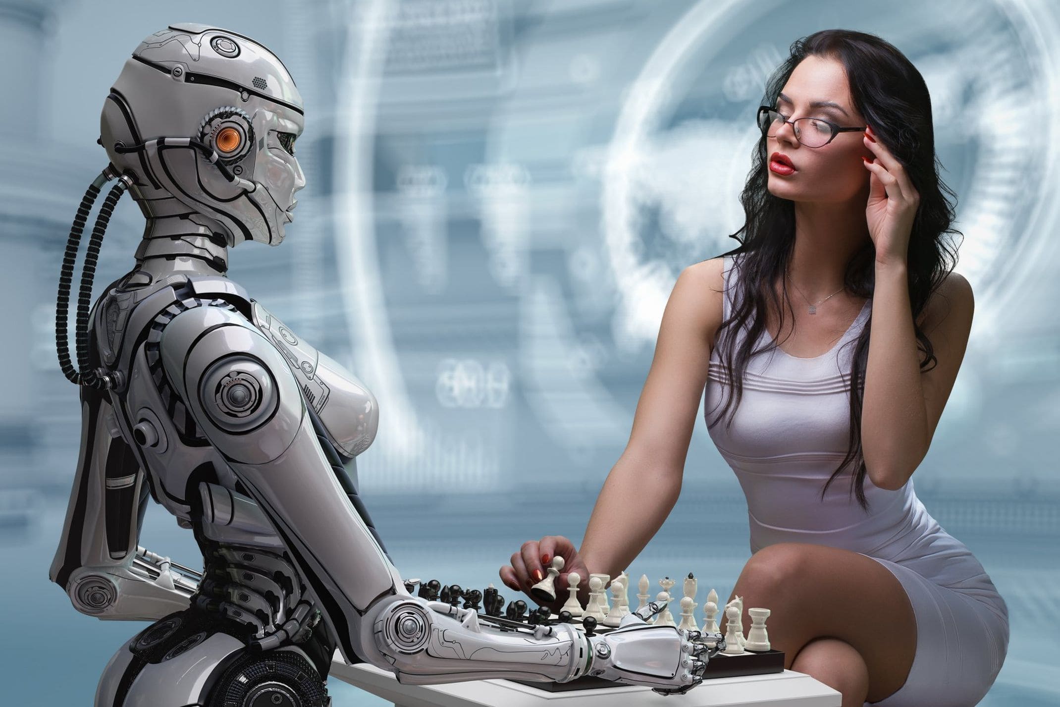 Бесплатный искусственный интеллект на андроид. Девушка робот. Робот человек. Роботы будущего. Робот с искусственным интеллектом.